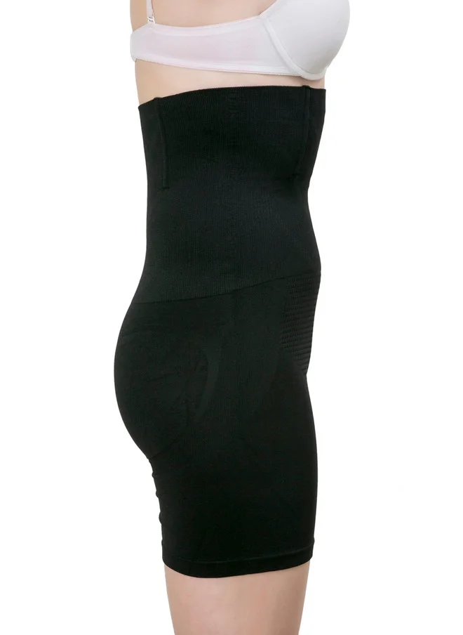 ليس اند مي  Laceandme Black Seamless Wired High Waist & Short Thigh Shaper